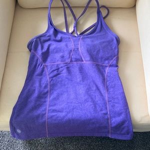 Athleta sports bra tank top